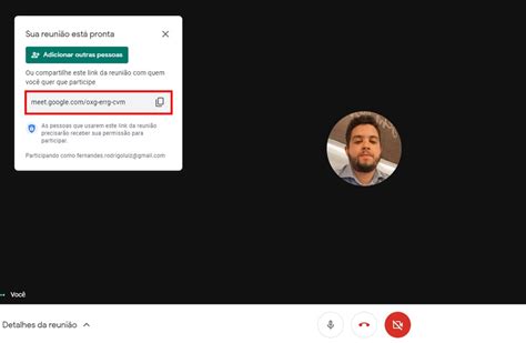 criar link no google meet.